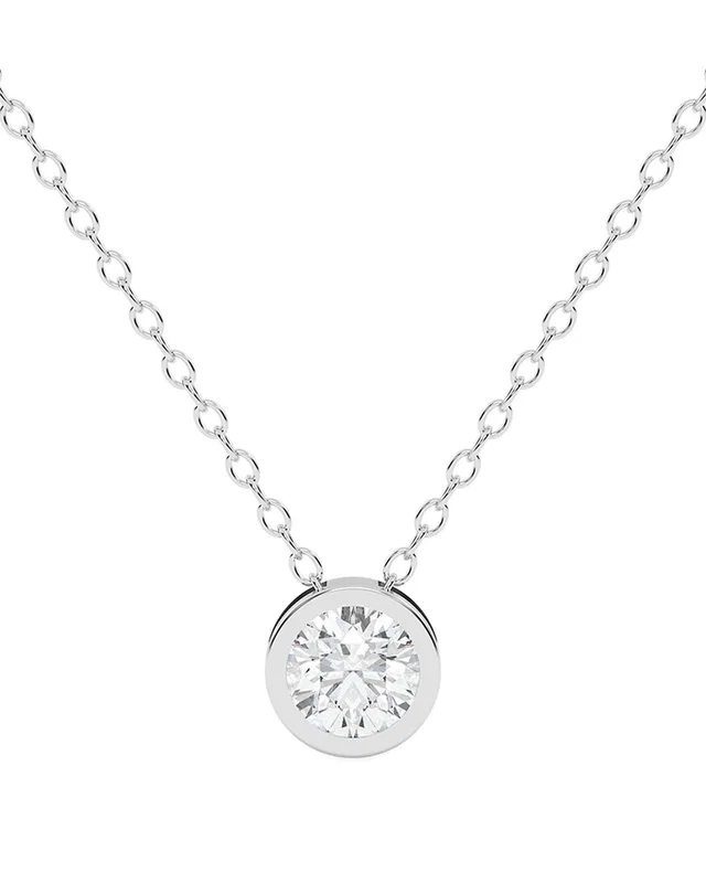 Lab Grown Diamonds 14K 0.75 ct. tw. Lab-Grown Diamond Necklace, image 1 of 1 from Rue La La