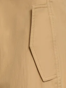 Dion Lee Wide-leg trousers with drawstring closure in 75% Organic Cotton, 25% Recycled Nylon, photo 4 of 5 from LUISAVIAROMA
