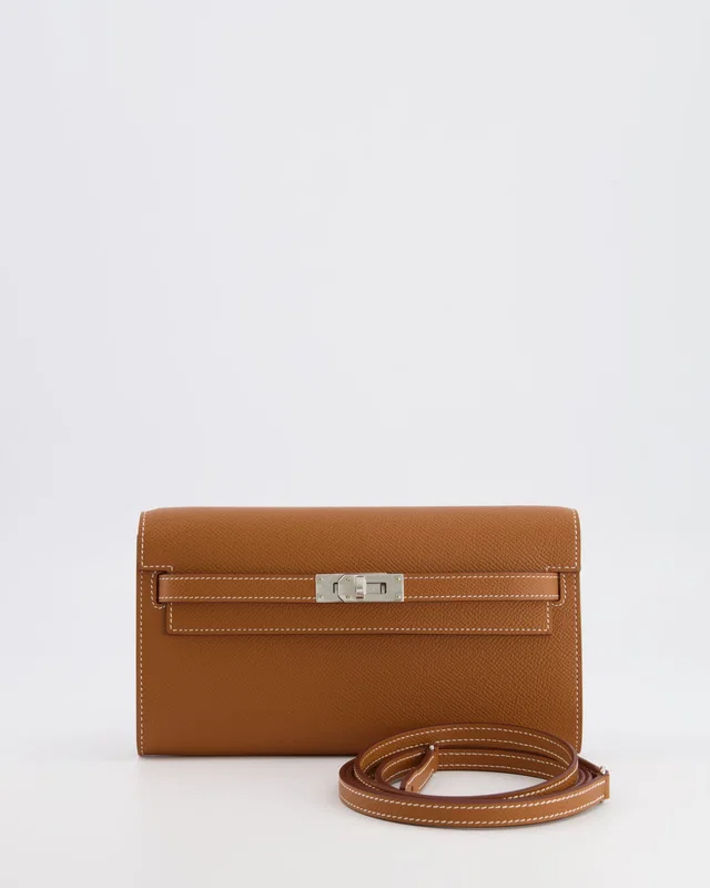 Hermès Kelly To Go Bag in Gold Epsom leather from Sellier