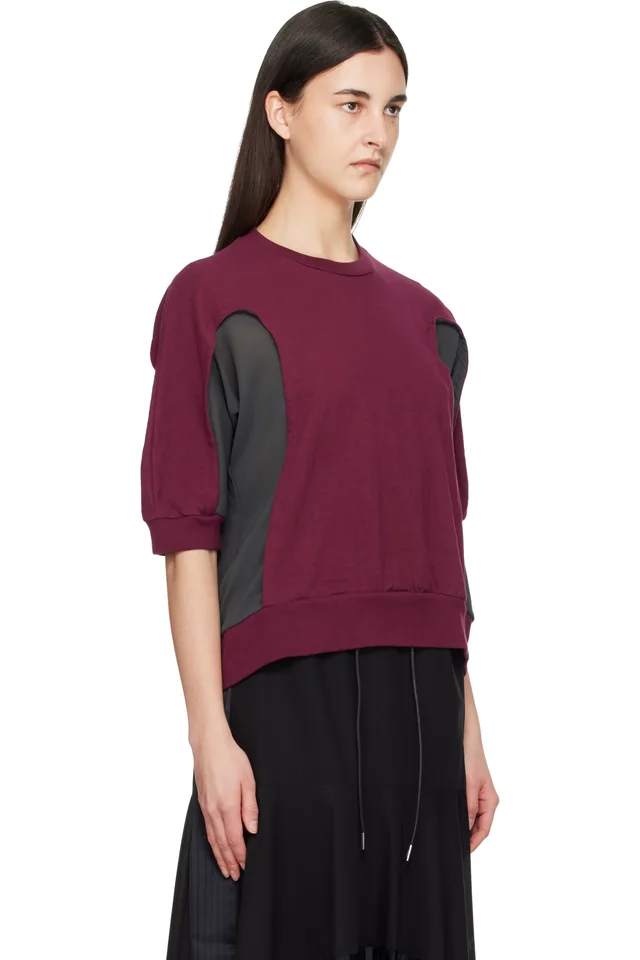 UNDERCOVER Burgundy UP1F1807-2 Sweater, photo 2 of 2 from SSENSE