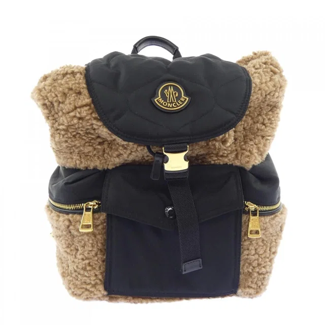 Moncler Backpack Brown in Brown from The Reluxe
