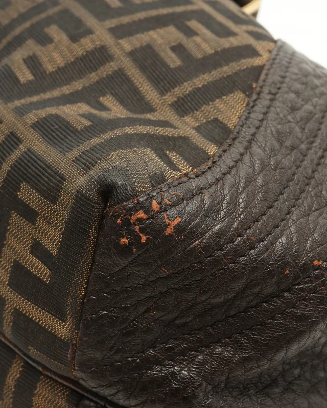 Fendi Zucca Spy Bag in Woven leather from A Retro Tale, photo 6 of 11