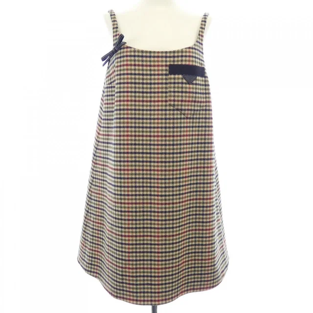 Prada Dress Beige in Beige Cashmere from The Reluxe
