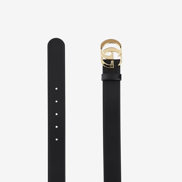 Gucci Belt — Black Calfskin in Black Calfskin from HEWI