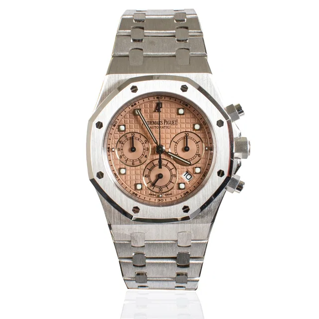 Audemars Piguet Royal Oak Chronograph White Gold Watch in White from Labellov