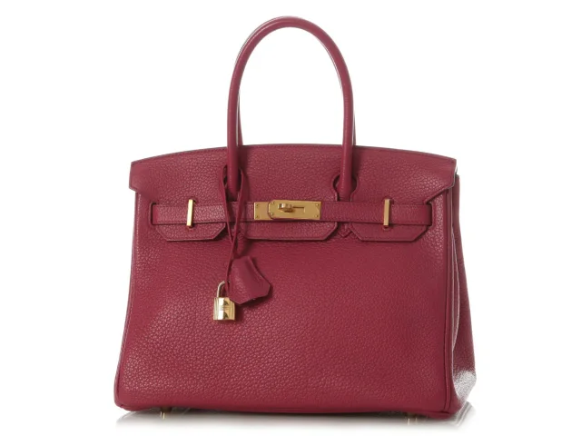 Hermès Tosca Togo Birkin 30 in Togo leather from Ann's Fabulous Finds, photo 2 of 11