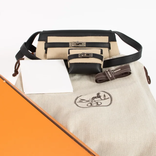 Hermès Kelly Moove Black Swift PHW in Black Swift leather from Labellov, photo 2 of 8