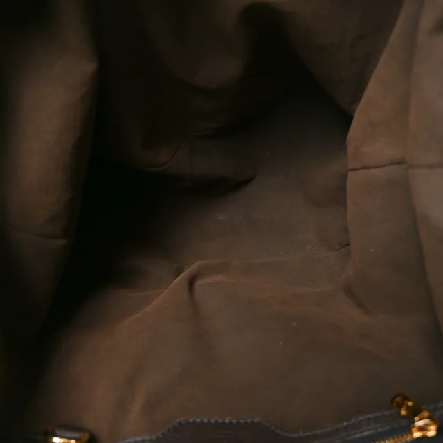 Louis Vuitton Mahina L Chocolate in Brown Leather from FASHIONPHILE, photo 5 of 10