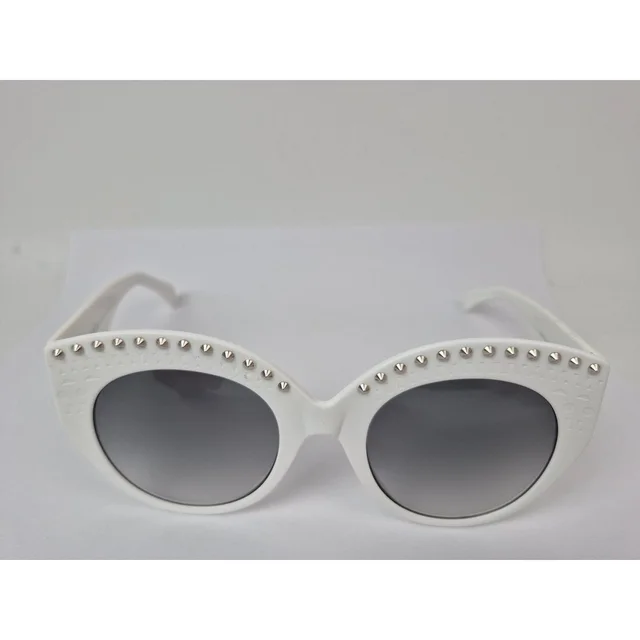 Alaïa Azzedine Alaa Women's White Aa0025s 003 Studded Sunglasses in white Crocodile from Poshmark