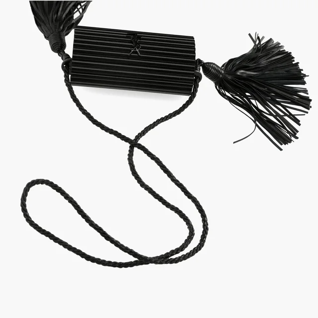 Saint Laurent Opium Tassel Box Bag in Leather from A Retro Tale, photo 6 of 8