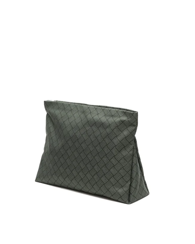 Bottega Veneta Large Travel Pouch in Canvas from A Retro Tale, photo 2 of 8