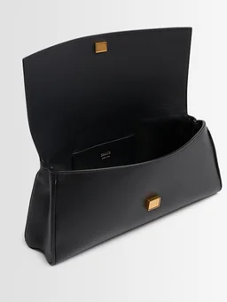 Khaite Envelope clutch with twist-lock closure in 100% Lamb, photo 6 of 6 from LUISAVIAROMA