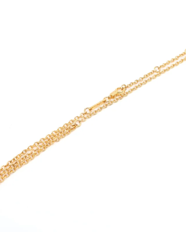 Celine Triomphe Necklace in Silk from A Retro Tale, photo 3 of 3