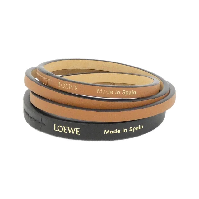 Loewe J242240X42 Bangle in 1329/BLACK+TAN (black + tan) calf from KOMEHYO