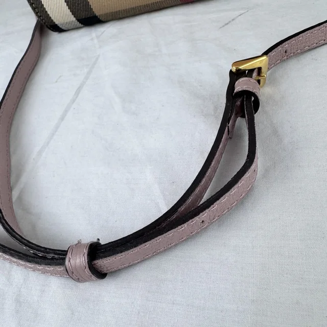 Burberry Small Macken Crossbody Bag in Canvas, derby leather, Metal from Reowned, photo 2 of 10