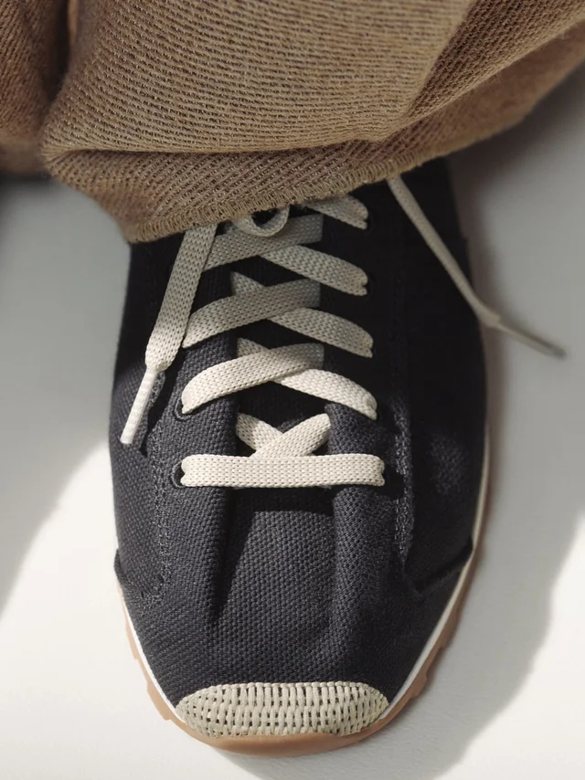 Jacquemus Les Tennis Mesh Low-Top Sneakers, photo 4 of 5 from SENSER