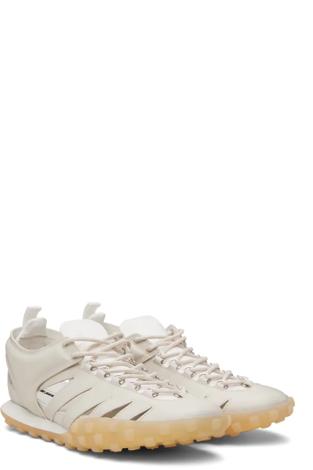 Jil Sander Off-White Moon Sneakers, photo 4 of 5 from SSENSE