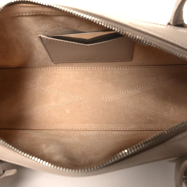 Alaïa Shiny Goatskin Medium Le Teckel Bag Grege in Goatskin from FASHIONPHILE, photo 5 of 12