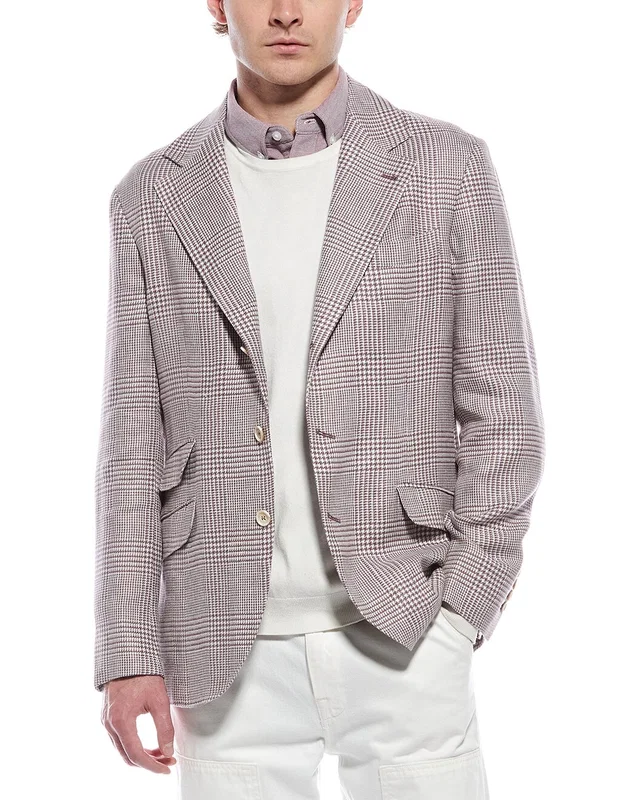 Brunello Cucinelli Linen & Wool-Blend Blazer, image 1 of 1 from Gilt