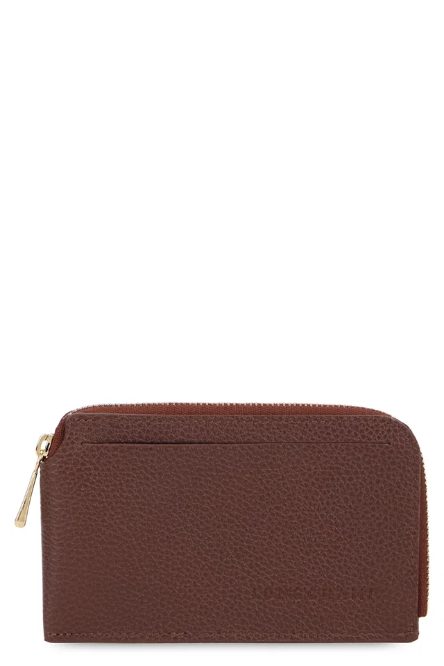 Longchamp Leather Wallet — Brown in Brown Leather from HEWI
