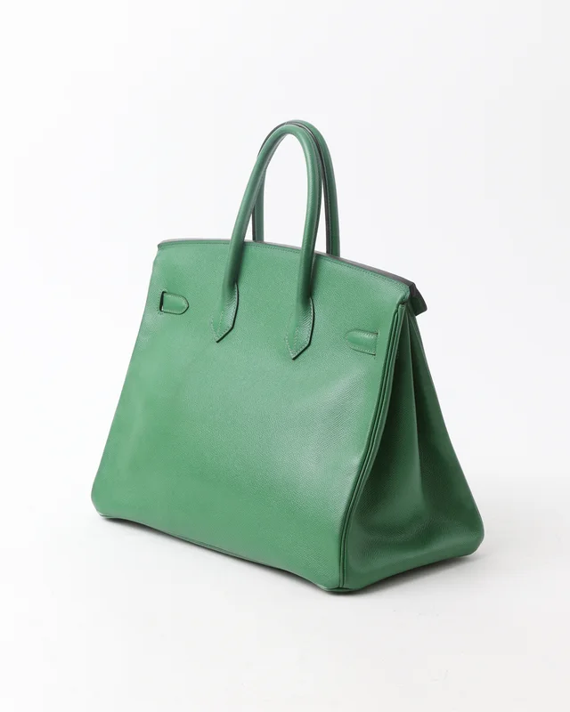 Hermès Birkin 35 Epsom Vert Bengale Bag in Green Epsom leather from A Retro Tale, photo 3 of 13