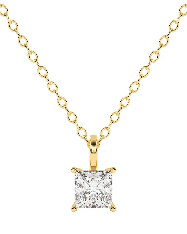 Lab Grown Diamonds 14K 1.00 ct. tw. Lab-Grown Diamond Necklace, image 1 of 1 from Gilt