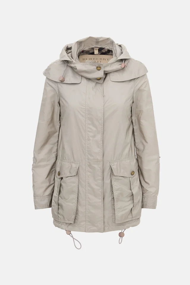 Burberry Brit Hooded Jacket in Nylon from VSP Consignment