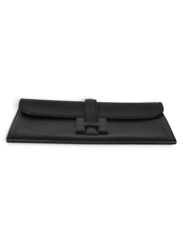 Hermès Black Evercolor Jige Elan 29 in Black Leather from Season 2 Consign, photo 4 of 7