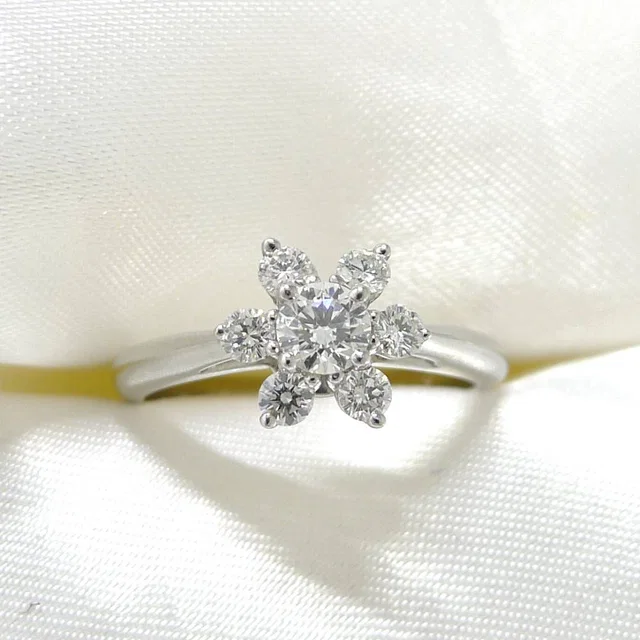 Tiffany & Co. Buttercup Ring Platinum Diamond from The Reluxe