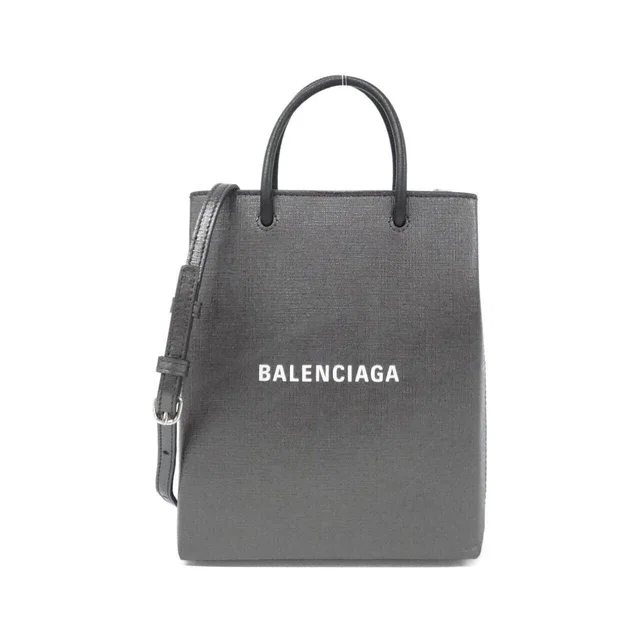 Balenciaga Large Shopping Bag Calf Shoulder Bag in Leather from LuxUness