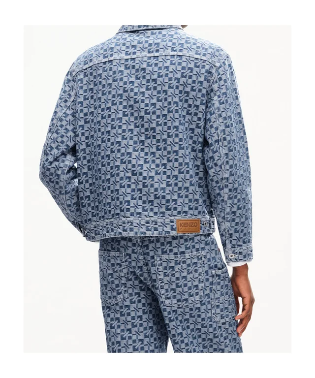 Kenzo 'Kenzogram' utility jacket in japanese denim, photo 5 of 7 from SENSER