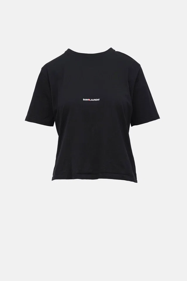 Saint Laurent Graphic Logo T-Shirt from VSP Consignment