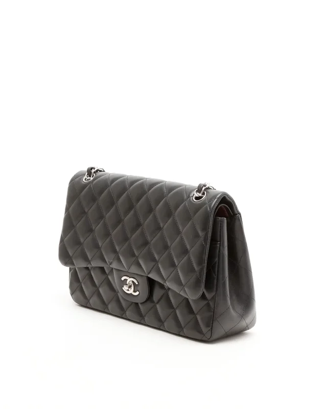 Chanel Lambskin Quilted Jumbo Double Flap Bag in Lambskin from A Retro Tale, photo 2 of 11