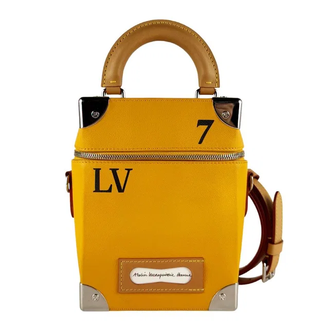 Louis Vuitton Shoulder Bag Vertical Box Trunk in Leather from The Reluxe