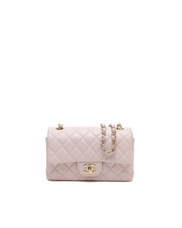 Chanel Classic Mini Rectangular Single Flap Bag in Lambskin from A Retro Tale