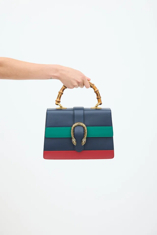 Gucci Leather Dionysus Bamboo Bag in Leather from VSP Consignment