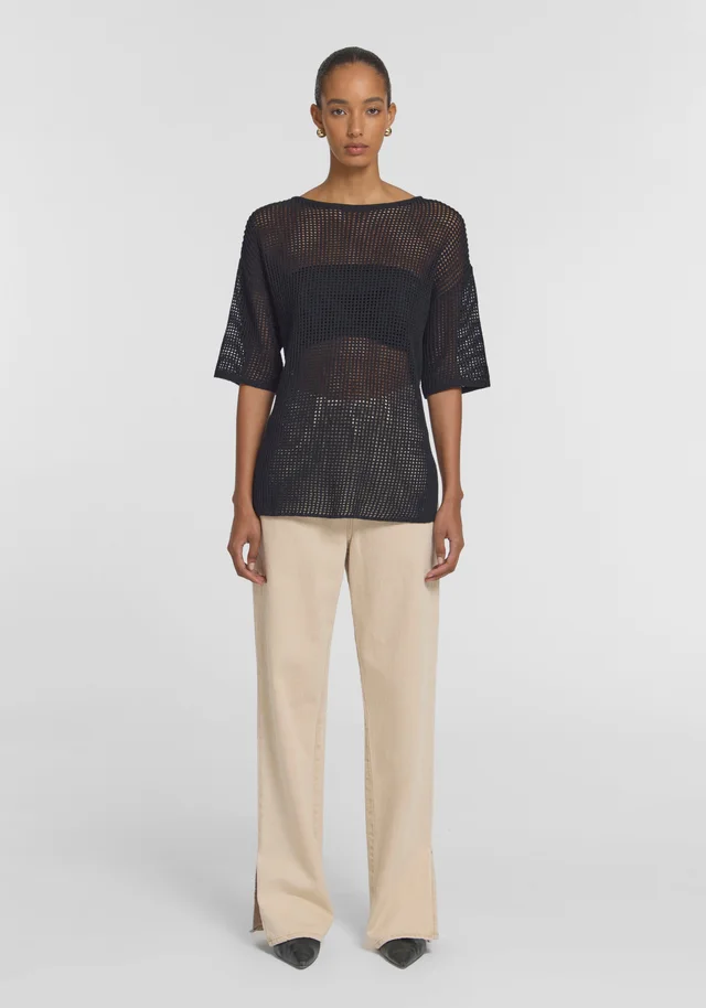 VIKTORIA & WOODS Bedrock Top in Black from Viktoria & Woods, photo 1 of 1