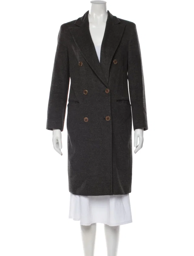 Max Mara coats in gray from The RealReal