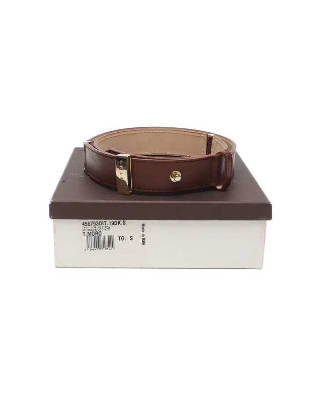 Celine Leather Belt, Size S in Leather from A Retro Tale, photo 2 of 5