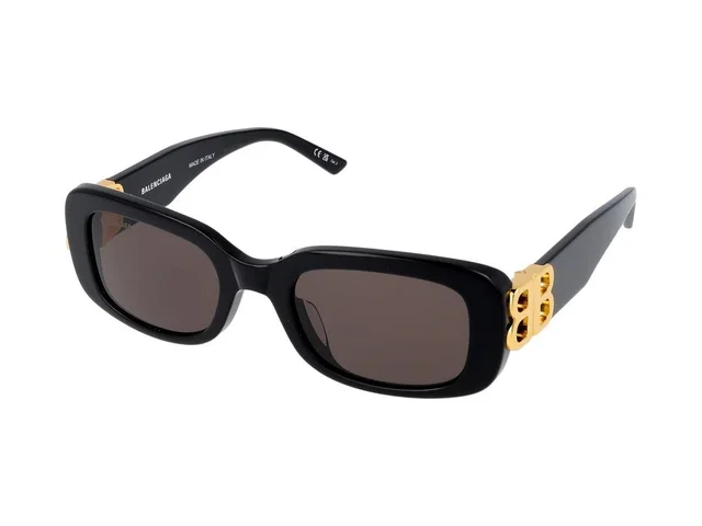 Balenciaga Bb0310sk Sunglasses — Black Acetate in Black from HEWI