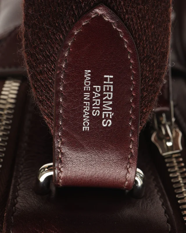 Hermès Evergrain Hebdo Reporter Bag in Canvas from A Retro Tale, photo 6 of 10