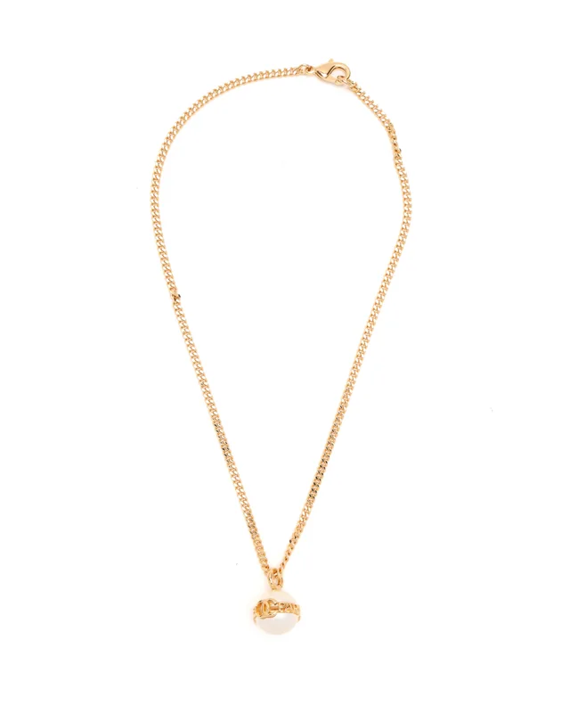 Chanel Coco Mark Pearl Necklace from A Retro Tale, photo 3 of 5