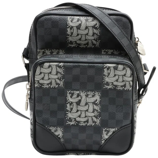 Louis Vuitton 2015 Canvas Damier Amazon Christopher Nemeth Noir in Black Canvas from VINTAGE QOO TOKYO