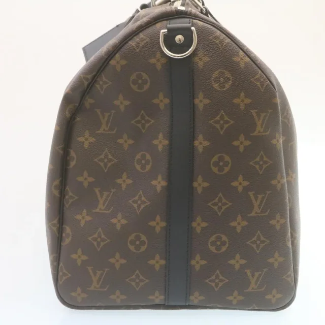 Louis Vuitton Keepall Bandouliere Monogram Canvas Brown Bag in Brown Coated canvas from HEWI, photo 3 of 23