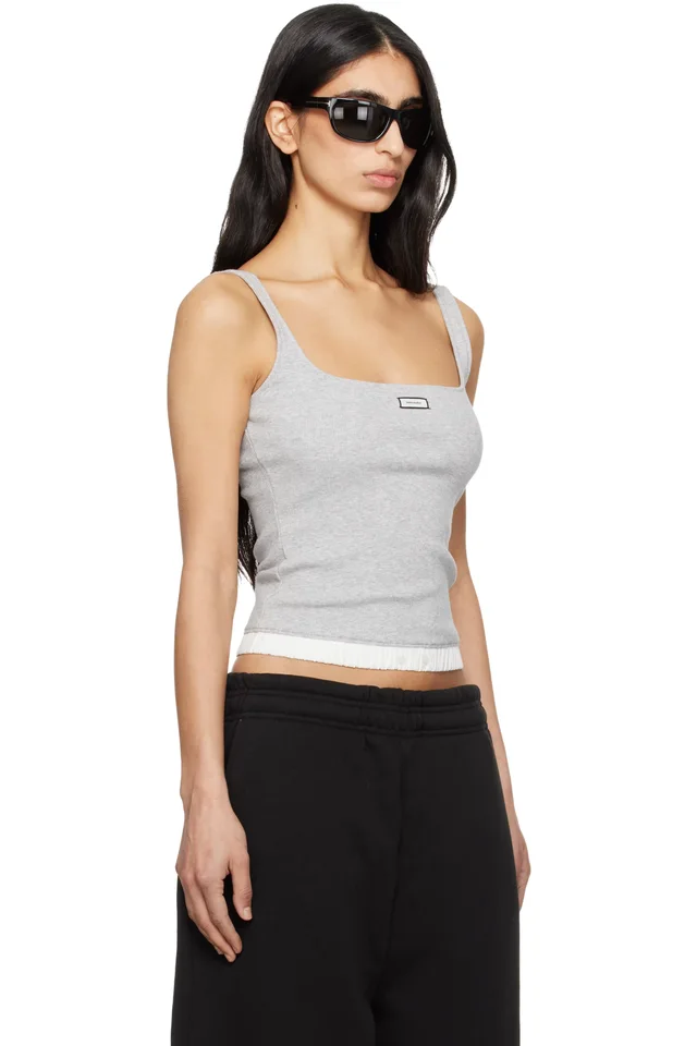 Entire Studios Gray Lounge Tank Top, photo 2 of 4 from SSENSE