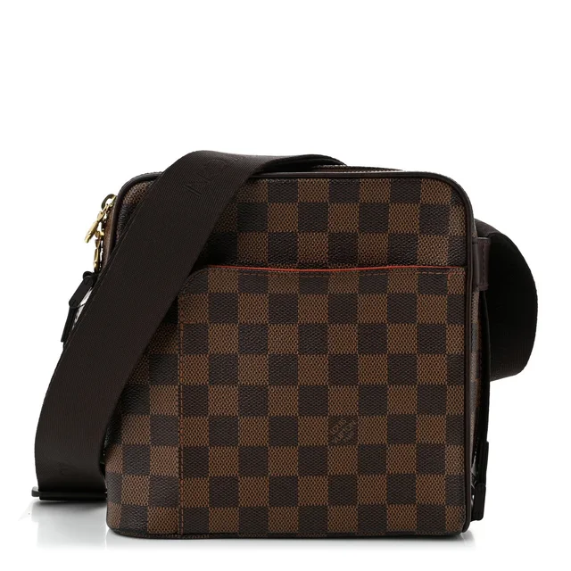 Louis Vuitton Olav Damier Ebene Coated Canvas Bag - Brown in Brown Coated canvas from H&T