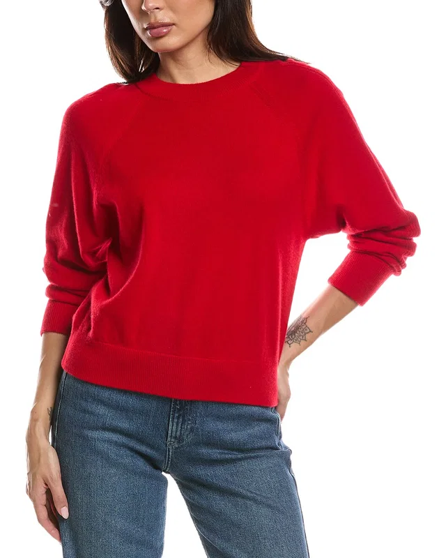 Forte Cashmere Rib Trim 100% Cashmere Sweatshirt, image 1 of 1 from Rue La La