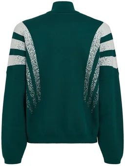 adidas Originals Santiago Fully Fashion knit jacket in 60% Cotton, 40% Polyester, photo 3 of 4 from LUISAVIAROMA