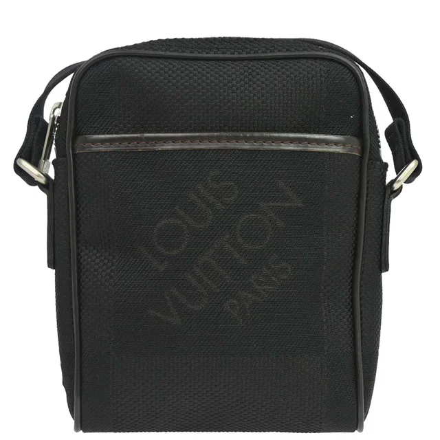 Louis Vuitton Black Damier Geant Mini Citadin Shoulder Bag M93622 in Black Canvas from AMORE Vintage Tokyo
