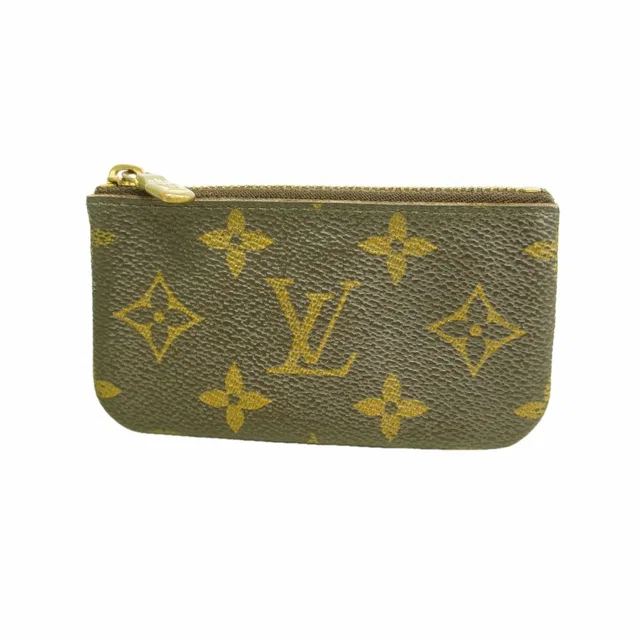 Louis Vuitton Coin Purse Monogram Pochette Cles Brown in Brown from The Reluxe
